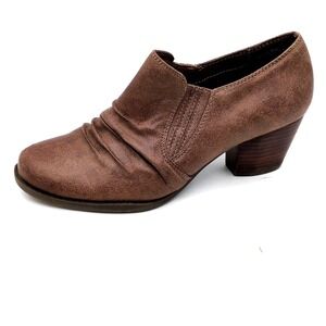 Baretrap Shoes Womens Reagan Brown 8 Ankle Boot Pumps Stretch Comfort